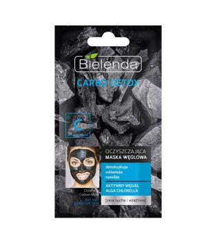 Bielenda - Carbo Detox Maske - Trockene und empfindliche Haut
