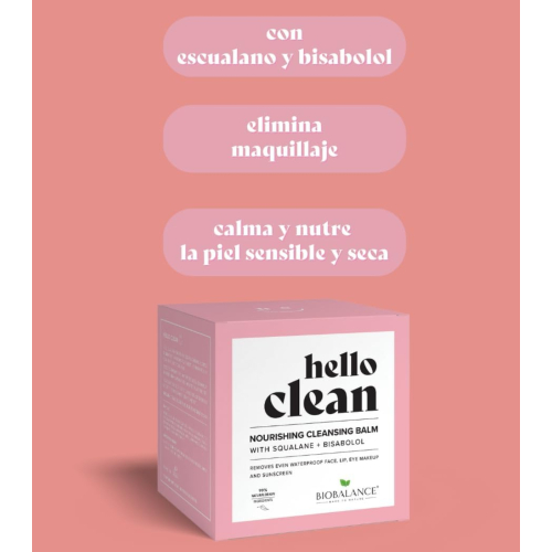 Biobalance - *Hello Clean* - Reinigungsbalsam - Squalan + Bisabolol