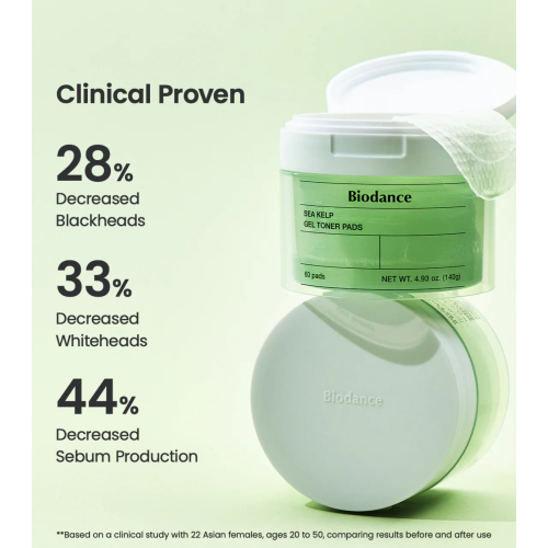 Biodance - Beruhigende Tonic Pads Sea Kelp - 60 Stück