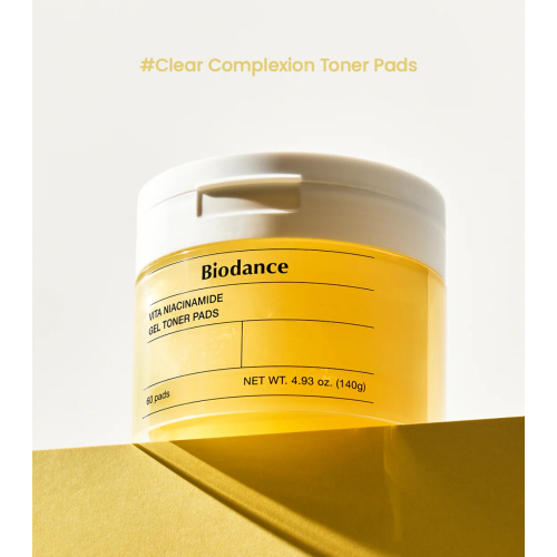 Biodance - Aufhellender Toner im Pad-Format Vita Niacinamide - 60 Stück