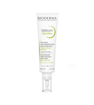 Bioderma - Gel-Creme gegen Hautunreinheiten Sébium Kerato+ - Zu Akne neigende Haut
