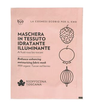Biofficina Toscana - Maske in feuchtigkeitsspendendem und leuchtendem Gewebe