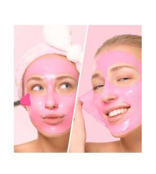 Biovène - Peel-Off-Maske mit Aktivkohle Glowing Complexion Pink Mask
