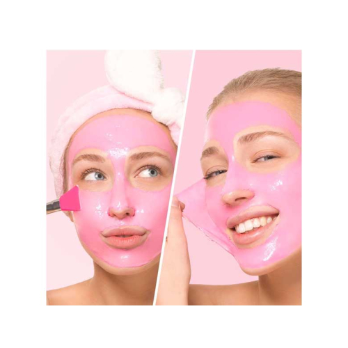 Biovène - Peel-Off-Maske mit Aktivkohle Glowing Complexion Pink Mask