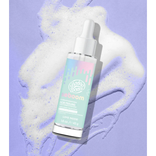 Bodyboom - *Seboom* - Glättendes Gesichtspeeling mit Säure 10-minute - Mischhaut und fettige Haut