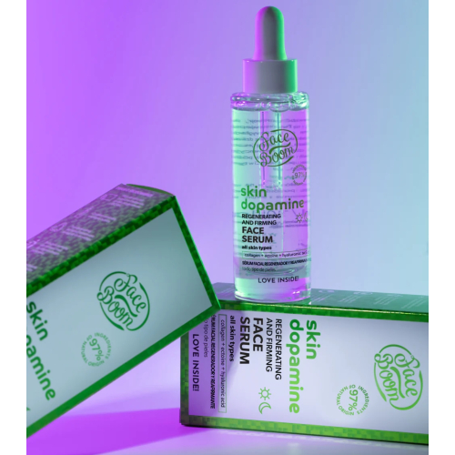 Bodyboom - *Skin Dopamine* - Straffendes, regenerierendes Serum colageno + ectoina + hyaluronic acid