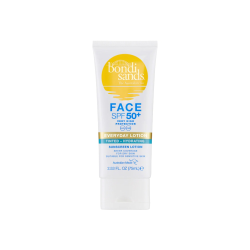 Bondi Sands - Getönte Gesichtssonnencreme LSF 50+ Everyday Lotion - Tinted Hydrating