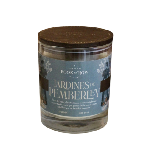 Book and Glow - *Mundos extraordinadios* - Sojakerze - Jardines de Pemberley