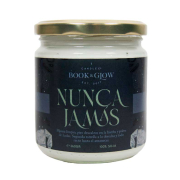 Book and Glow - *Remarkable Worlds* - Vegane Sojakerze - Neverland