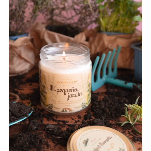 Book and Glow - *Perfect Moments* - Sojakerze - Mein kleiner Garten
