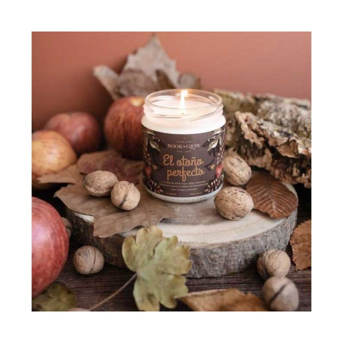 Book and Glow - *Perfect Moments* - Vegane Sojakerze - El otoño perfecto