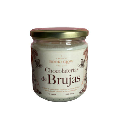 Book and Glow - *Wanderlust* - Sojakerze - Chocolaterías de Brujas