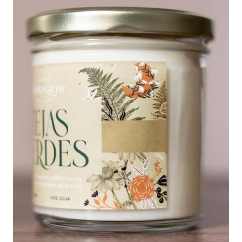 Book and Glow - *Mundos Extraordinarios* - Sojakerze - Tejas verdes