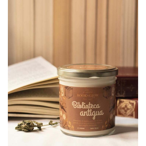 Book and Glow - *Perfect Moments* - Sojakerze - Biblioteca antigua