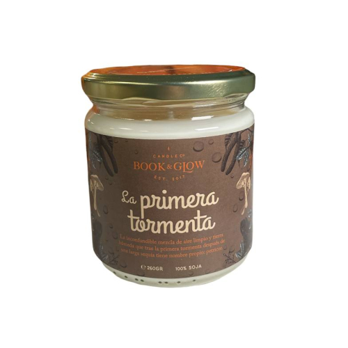 Book and Glow - *Perfect Moments* - Sojakerze - La primera tormenta
