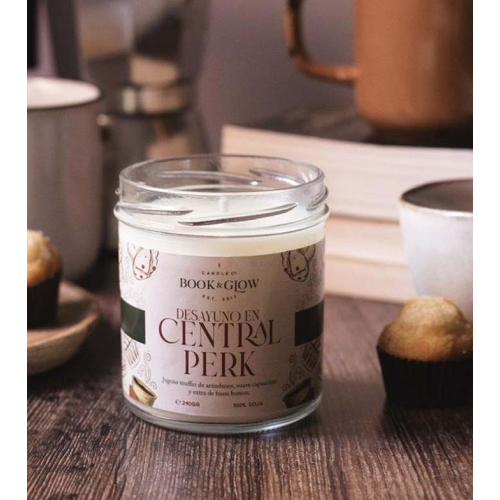 Book and Glow - *Mundos Extraordinarios* - Sojakerze - Desayuno en Central Perk