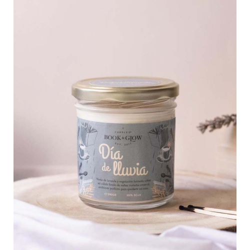 Book and Glow - *Perfect Moments* - Sojakerze - Día de lluvia