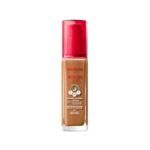 Bourjois - Foundation Healthy Mix Clean Foundation - 60C: Deep Amber