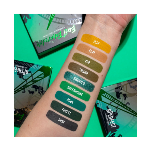 BPerfect - *Compass of Creativity* - Lidschatten-Palette East Emeralds