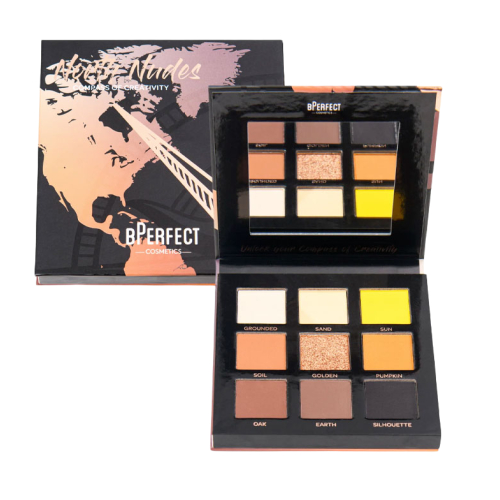 BPerfect - *Compass of Creativity* - Lidschatten-Palette North Nudes