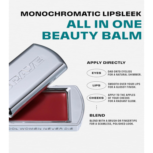 Braye - Lippen- und Wangenbalsam Lipsleek - 01: Ardor