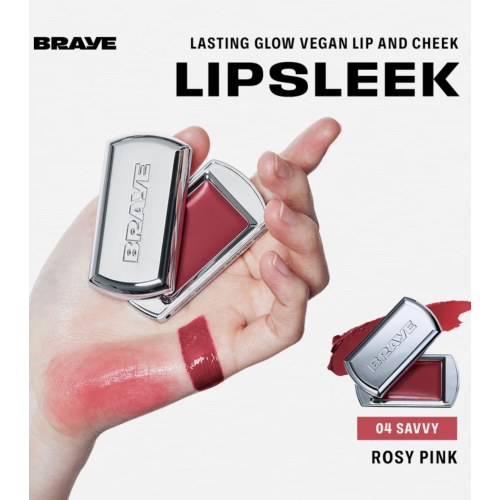 Braye - Lippen- und Wangenbalsam Lipsleek - 04: Savy