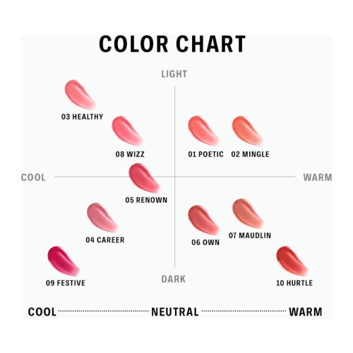 Braye - Lip Tint Thin Glow Tint - 09: Festive