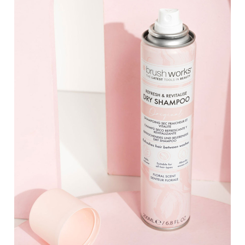 Brushworks – Erfrischendes und revitalisierendes Trockenshampoo – Blumenduft