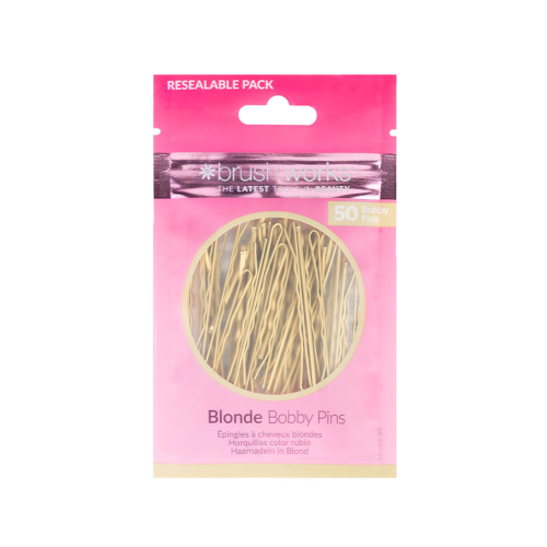 Brushworks – Set mit 50 Bobby Pins Bobby Pins – Blond