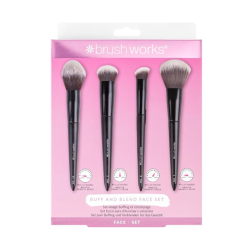 Brushworks - Pinselset Buff and Blend Face Set