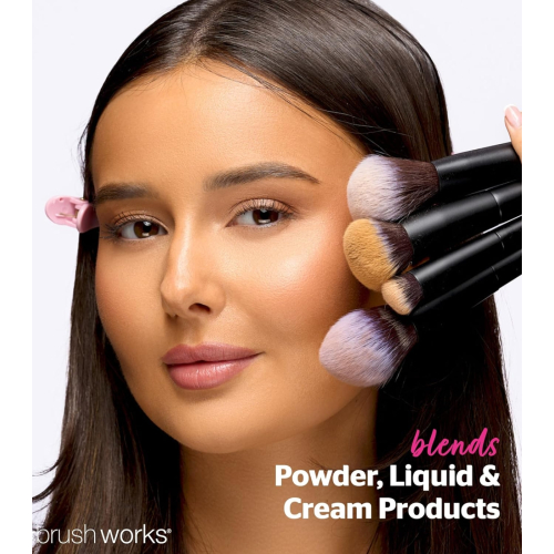 Brushworks - Pinselset Buff and Blend Face Set