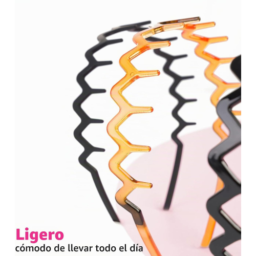 Brushworks - Set von Diademen Zig Zag