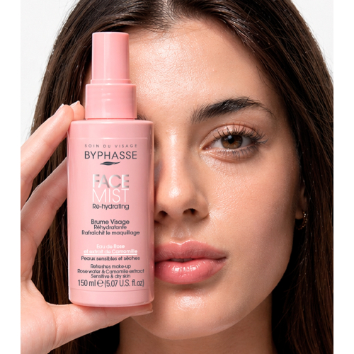 Byphasse - Face Mist Re-Hydrating Gesichtsnebel - Trockene und empfindliche Haut
