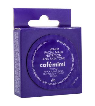Café Mimi - Warme Gesichtsmaske - Ernährung und Tonus