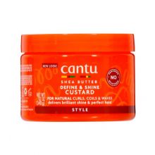 Cantu - *Shea Butter for Natural Hair* – Curl Defining Gel Define & Shine Custard