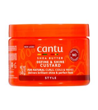 Cantu - *Shea Butter for Natural Hair* – Curl Defining Gel Define & Shine Custard