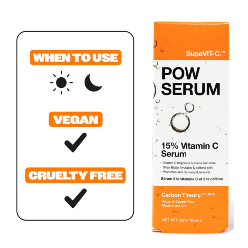 Carbon Theory - *SupaVIT-C* - Gesichtsserum mit 15% Vitamin C Pow Serum