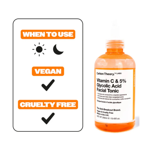 Carbon Theory - *SupaVIT-C* - Gesichtswasser mit Vitamin C und Glykolsäure 5%