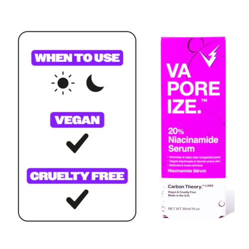 Carbon Theory - *VaPOREize* - Gesichtsserum mit Niacinamid 20%