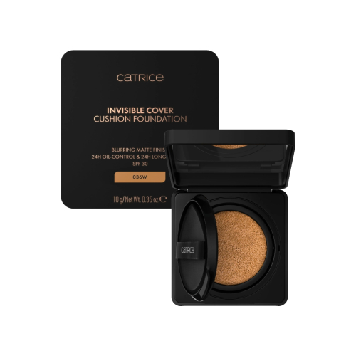 Catrice - Grundierung Invisible Cover Cushion Foundation - 036W