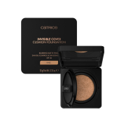 Catrice - *Glass Cloud* - Make-up-Basis Invisible Cover Cushion Foundation - C042C