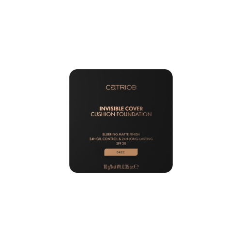 Catrice - *Glass Cloud* - Make-up-Basis Invisible Cover Cushion Foundation - C042C
