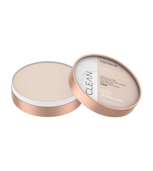 Catrice - * Clean ID * - Mineral Mattifying Pressed Powder - 010: Neutral Sand