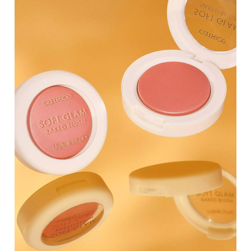 Catrice - Puderrouge Soft Glam Baked Blush - 020: Peachy Breeze