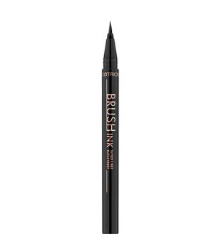Catrice - Flüssiger Eyeliner Brush Ink Tattoo Liner Waterproof - 010: Black waterproof