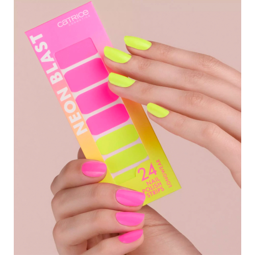 Catrice – Neon Blast Nagelaufkleberfolien – 010: Neon Explosion