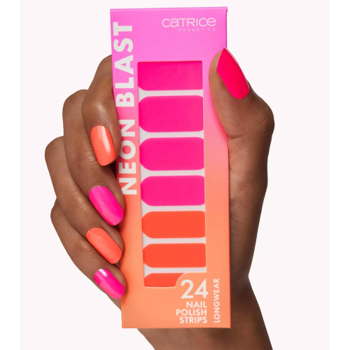 Catrice – Selbstklebende Nagelfolien Neon Blast - 020: Neon Thunder