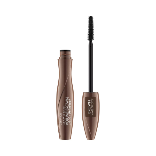 Catrice - Volumengebende Wimperntusche waterproof Glam & Doll - Braun
