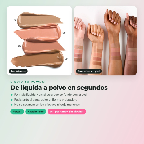 Catrice - Pack 4 flüssige Lidschatten liquid to powder Soft Melt