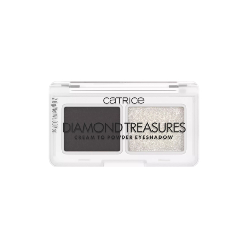 Catrice - Creme-zu-Puder-Lidschattenpalette Diamond Treasures - 030: Smokey Diamond